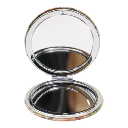 Religious Glitter Circular Compact Makeup Mirror JM6423-1 (12PC)