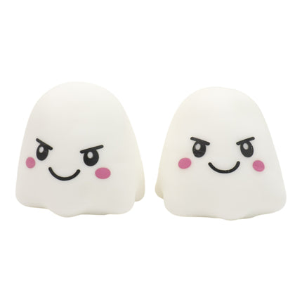 Jumbo 6 Inch Halloween Ghost Fluffy Squishy Toy SS6813-34 (4PC)