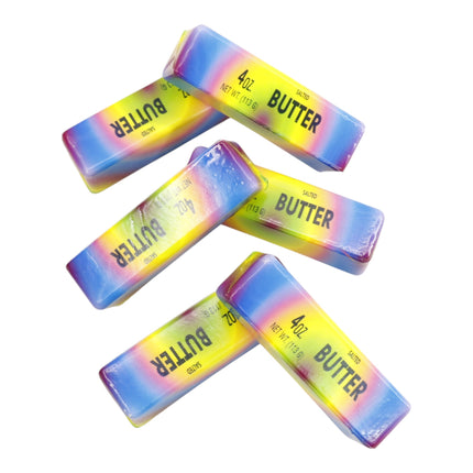 Marbled Rainbow Salted Squishy Butter Toy JT6603-9 (12PC)