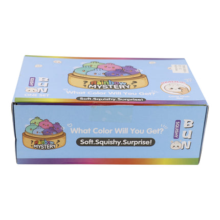 Rainbow Glitter Jiggly Bun Squishy Dumpling SS6505-4 (12PC)