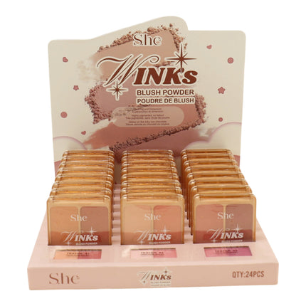 S. He Winks Blush Powder BP1081 (24PK)