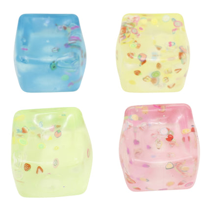 Colorful Cube Squishy Toy SQ6509-1 (12PC)