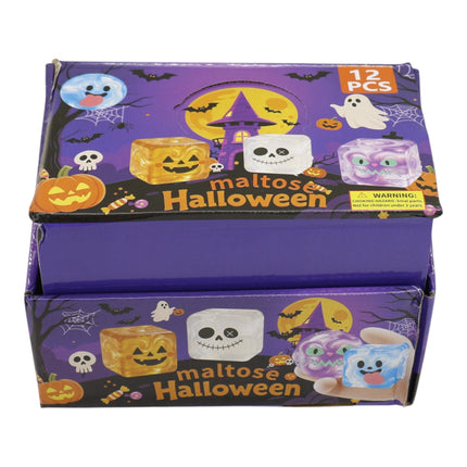 Maltose Halloween Cube Squishy Toy SS6813-7 (12PC)