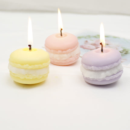 Macaron Shape Scented Candle SS41106-17 (12PC)