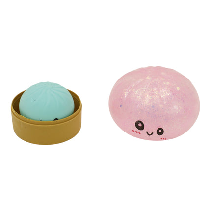Mini Flour Squishy Dumpling With Steamer SQ6606-7 (24PC)