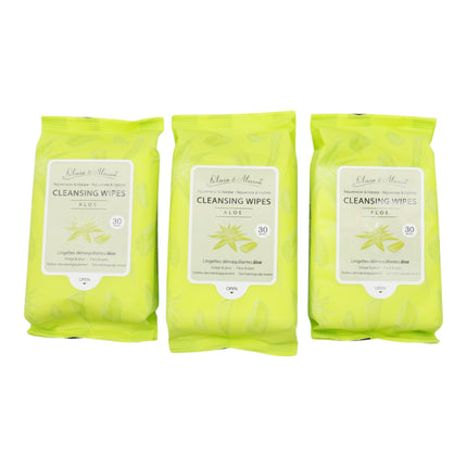Aloe Cleansing Makeup Remover Wipes MIT004 (12PK)
