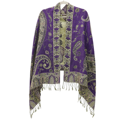 Metallic Pashmina Paisley Pattern SCF3719-30 (12PC)