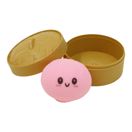 Mini Flour Squishy Dumpling With Steamer SQ6606-7 (24PC)