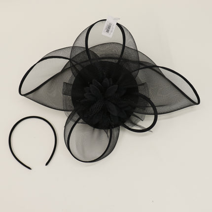 Fascinator Kentucky Derby & Tea Party Flower Feather Hat FF813(3PC)