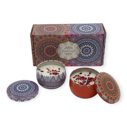 Bohemia 2pcs Fragrance Scented Candle SS51113-13 (12Pack)