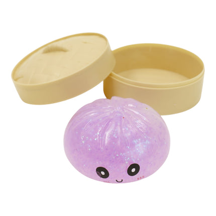 Glitter Bun Squishy Dumpling JT6527-8 (12PC)