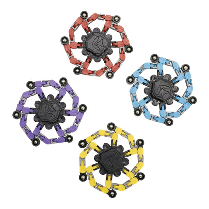 Transformable Fidget Spinner Fidget Toys JS611-7 (12PC)