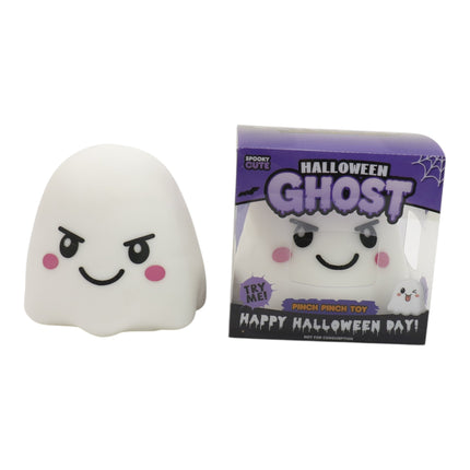 Jumbo 6 Inch Halloween Ghost Fluffy Squishy Toy SS6813-34 (4PC)