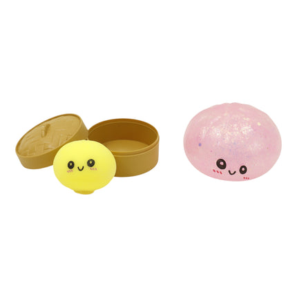Mini Flour Squishy Dumpling With Steamer SQ6606-7 (24PC)