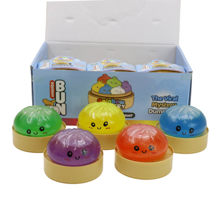 Glitter Jiggly Bun Squishy Dumpling SS417-10 (12PC)