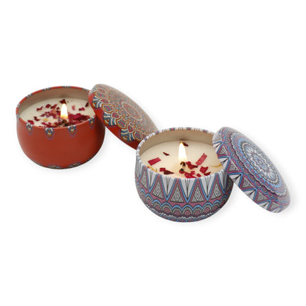 Bohemia 2pcs Fragrance Scented Candle SS51113-13 (12Pack)
