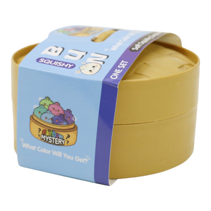 Rainbow Glitter Jiggly Bun Squishy Dumpling SS6505-4 (12PC)