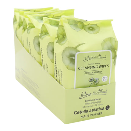 Cetella Asiatica Cleansing Makeup Remover Wipes MIT013 (12PK)