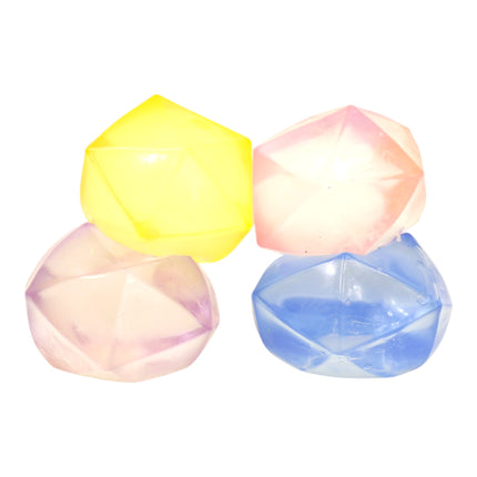 Diamond Fidget Filled Squishy Ball Toy JT6608-12 (12PC)