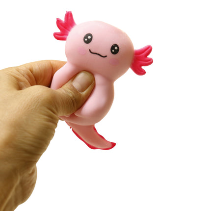 Axolotl Crunchy Inside TPR Squishy Toy SS6901-28 (12PC)