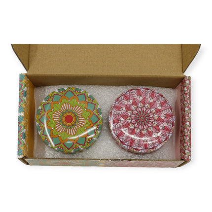 Bohemia 2pcs Fragrance Scented Candle SS51113-14 (12Pack)