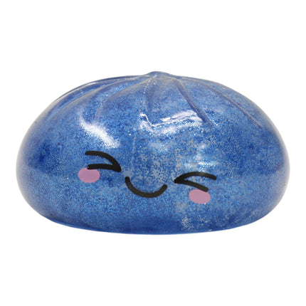 Rainbow Glitter Jiggly Bun Squishy Dumpling SS6505-4 (12PC)