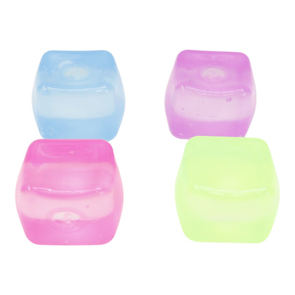 Clear Colors Cube Maltose Putty Filled Squishy TY6422-22 (12PC)