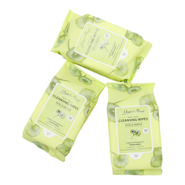 Cetella Asiatica Cleansing Makeup Remover Wipes MIT013 (12PK)