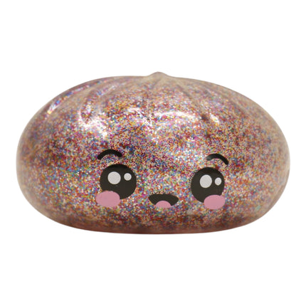 Rainbow Glitter Jiggly Bun Squishy Dumpling SS6505-4 (12PC)