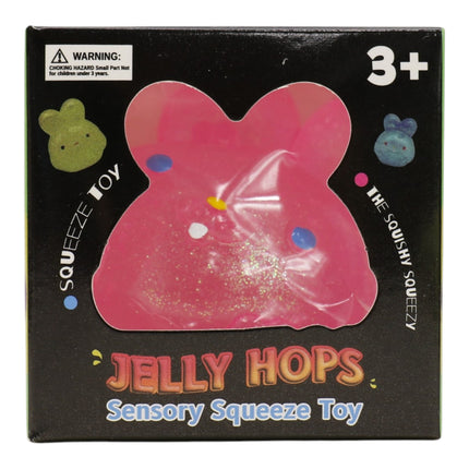 Bunny Clear Colors Squishy Toy SQ6509-4 (12PC)