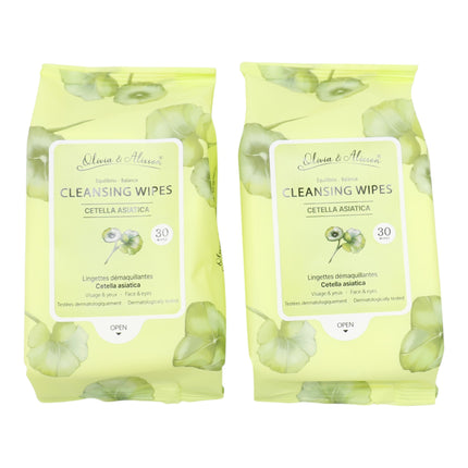 Cetella Asiatica Cleansing Makeup Remover Wipes MIT013 (12PK)