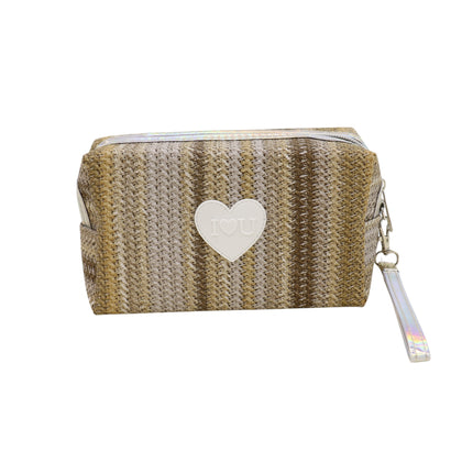 Heart IOU Printing Makeup Pouch JB51217-37 (12PC)
