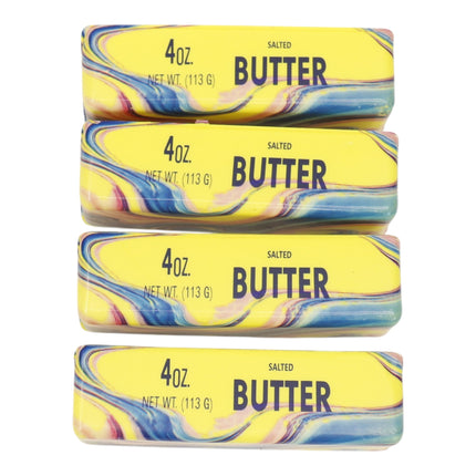 Marbled Salted Squishy Butter Toy JT66603-12 (12PC)
