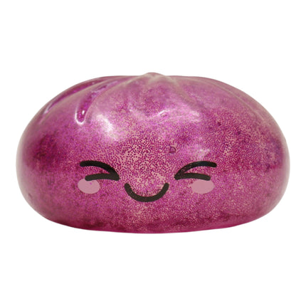 Rainbow Glitter Jiggly Bun Squishy Dumpling SS6505-4 (12PC)
