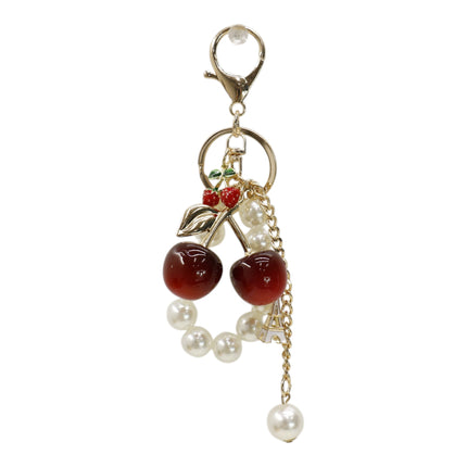 Cherry With Pearl Keychain and Bag Charm JK6416-15 (12)