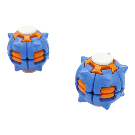 Press to Spin Fidget Spinner HelixCore Rotating Stress Ball Fidget Toy JT6723-4 (12PC)