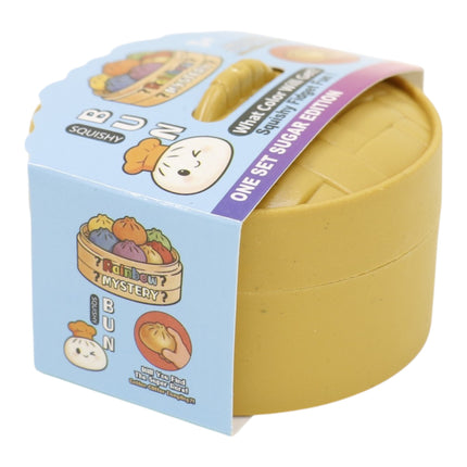 Mini Sugar Glittered Squishy Dumpling With Steamer SQ6606-6 (24PC)