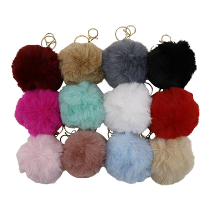 Pom Pom Keychain KC616 (12PC)
