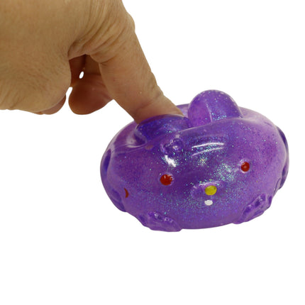 Bunny Clear Colors Squishy Toy SQ6509-4 (12PC)