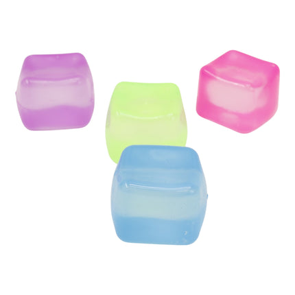 Clear Colors Cube Maltose Putty Filled Squishy TY6422-22 (12PC)