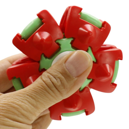 Press to Spin Fidget Spinner HelixCore Rotating Stress Ball Fidget Toy JT6723-4 (12PC)
