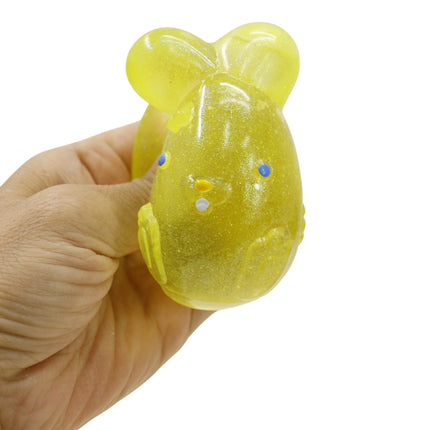 Bunny Clear Colors Squishy Toy SQ6509-4 (12PC)