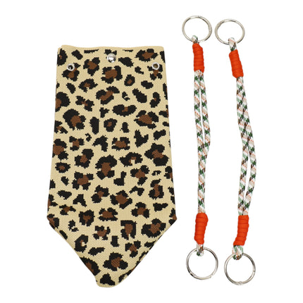 leopard Pattern Cord Strap Knitted Tote Bag SS51116-47(12PC)