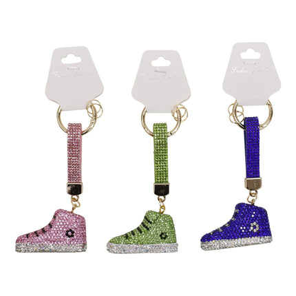 Rhinestone Sneakers Keychain SS511-42 (12PC)