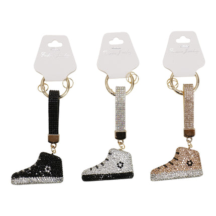 Rhinestone Sneakers Keychain SS511-42 (12PC)