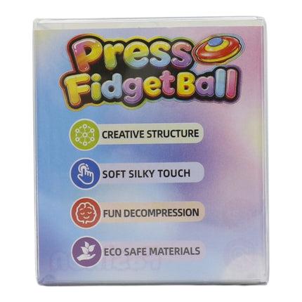 Press to Spin Fidget Spinner HelixCore Rotating Stress Ball Fidget Toy JT6723-5 (24PC)