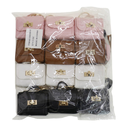 Elegance Air pods Case Bag Key Chain SS6305-8 (12PC)