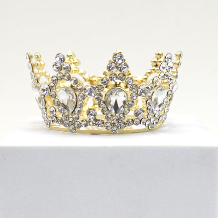 Crystal Small Tiara Hair Crown HT0952 (6PC)