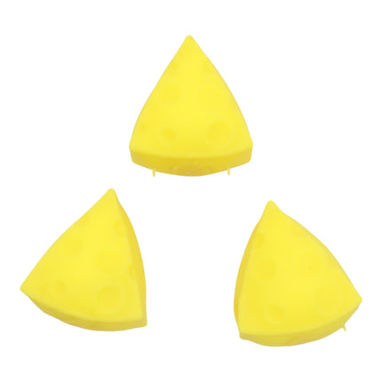 Mini triangle cheese squishy toy JT6803-9 (12PC)
