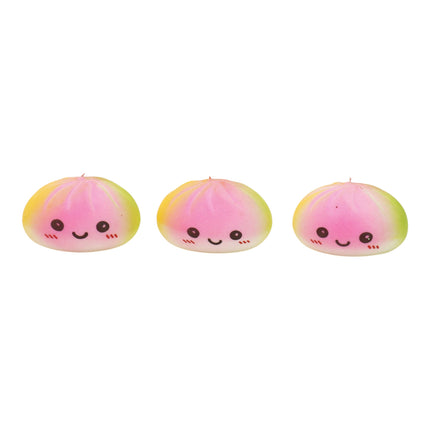 Rainbow Soft Slime Filled Squishy Dumpling JT6512-15 (12PC)